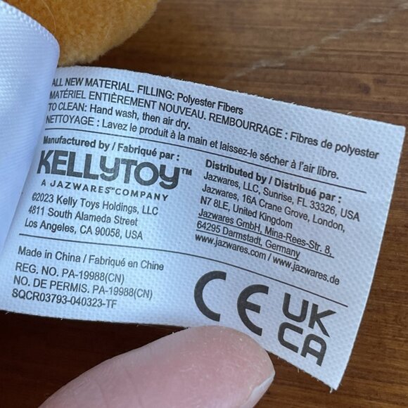 Squishmallows Onel Eel Clip Plush - Picture 11 of 11